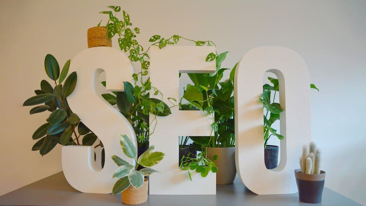 An image of letters SEO